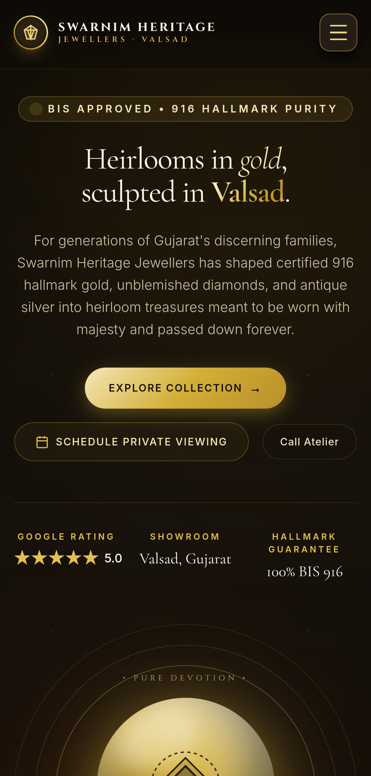 Swarnim Jewellers Demo Website